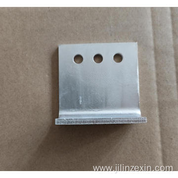 Metal perforated terminal block